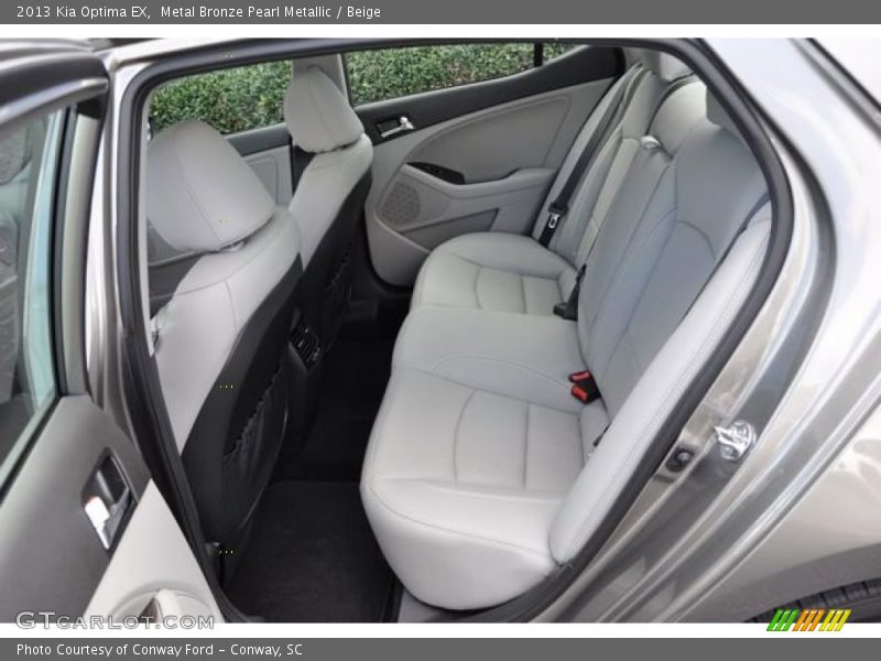 Metal Bronze Pearl Metallic / Beige 2013 Kia Optima EX
