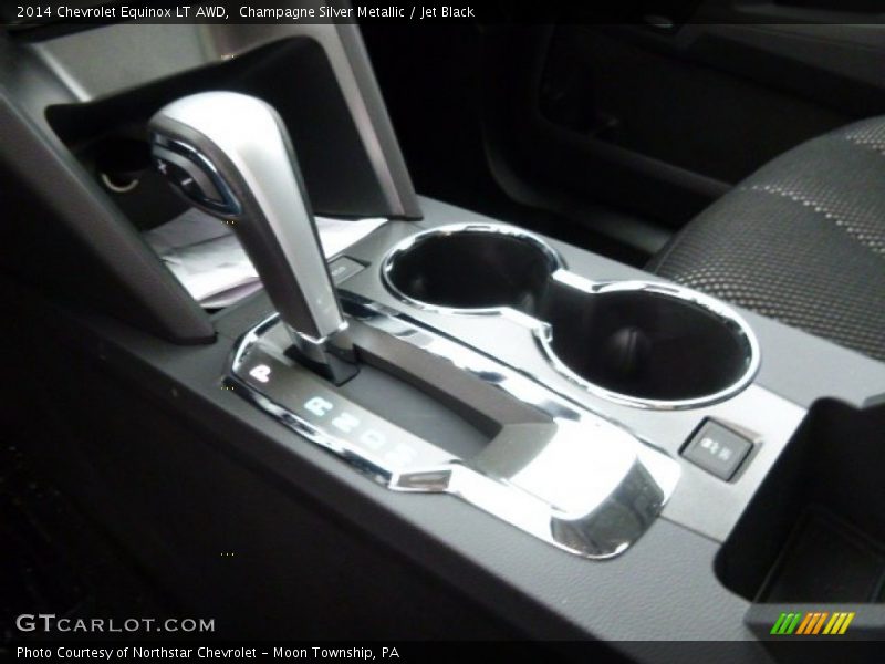 Champagne Silver Metallic / Jet Black 2014 Chevrolet Equinox LT AWD