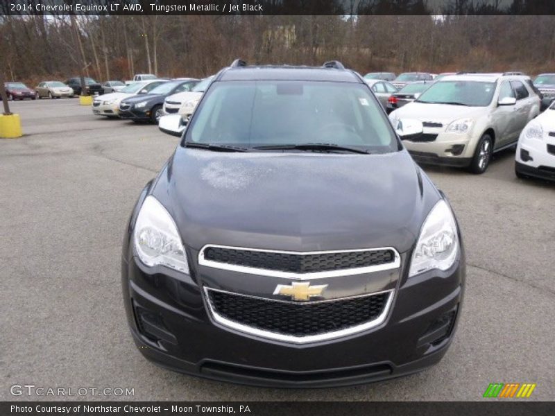 Tungsten Metallic / Jet Black 2014 Chevrolet Equinox LT AWD