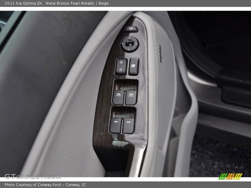 Metal Bronze Pearl Metallic / Beige 2013 Kia Optima EX