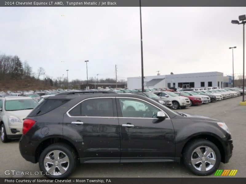 Tungsten Metallic / Jet Black 2014 Chevrolet Equinox LT AWD