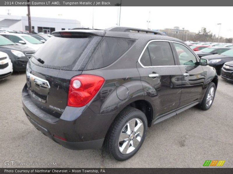 Tungsten Metallic / Jet Black 2014 Chevrolet Equinox LT AWD