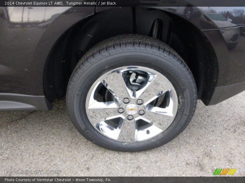 Tungsten Metallic / Jet Black 2014 Chevrolet Equinox LT AWD