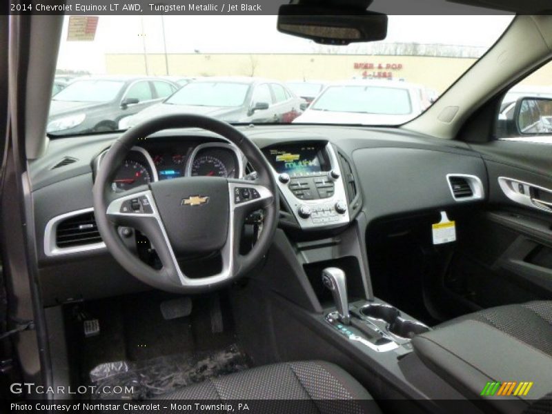 Tungsten Metallic / Jet Black 2014 Chevrolet Equinox LT AWD