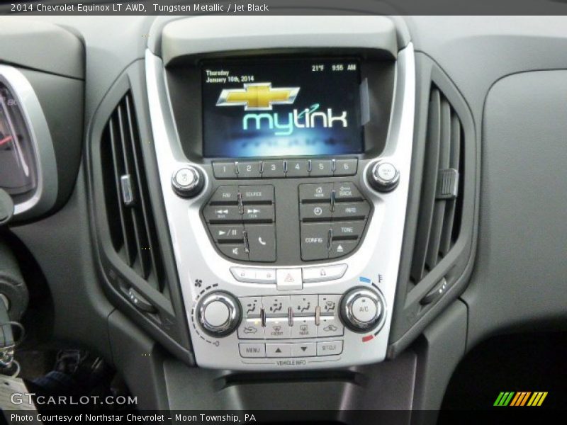 Tungsten Metallic / Jet Black 2014 Chevrolet Equinox LT AWD