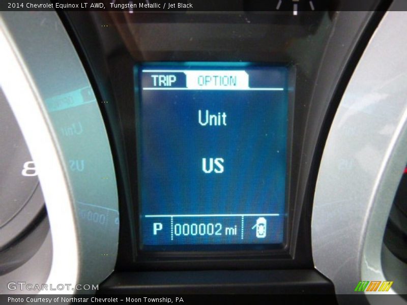 Tungsten Metallic / Jet Black 2014 Chevrolet Equinox LT AWD