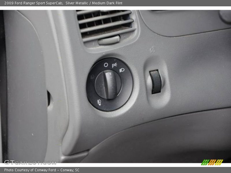 Silver Metallic / Medium Dark Flint 2009 Ford Ranger Sport SuperCab