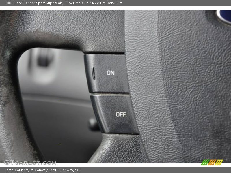 Silver Metallic / Medium Dark Flint 2009 Ford Ranger Sport SuperCab