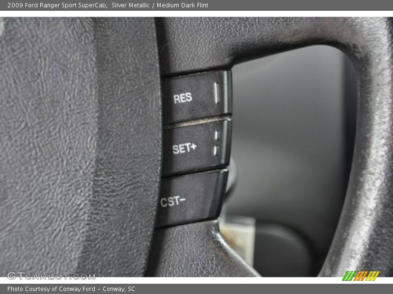 Silver Metallic / Medium Dark Flint 2009 Ford Ranger Sport SuperCab