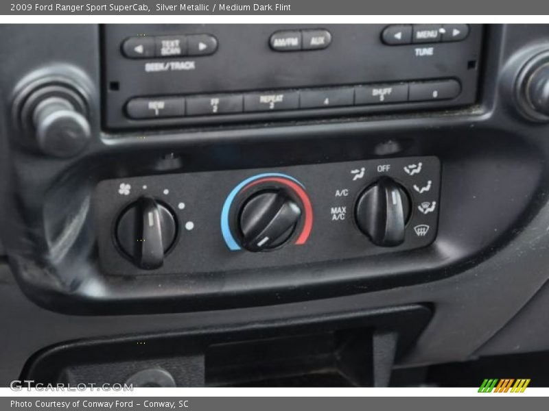 Silver Metallic / Medium Dark Flint 2009 Ford Ranger Sport SuperCab