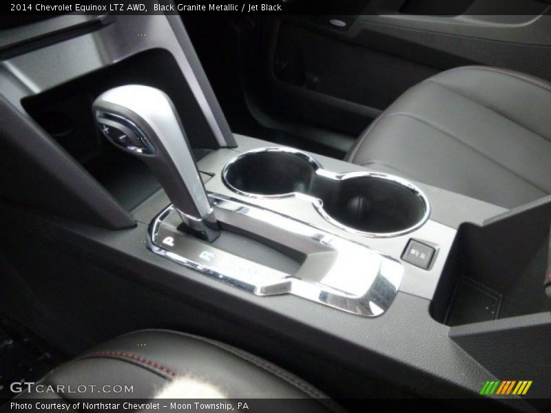 Black Granite Metallic / Jet Black 2014 Chevrolet Equinox LTZ AWD