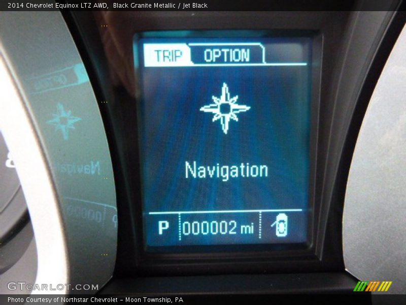 Black Granite Metallic / Jet Black 2014 Chevrolet Equinox LTZ AWD