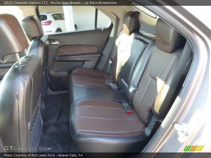 Mocha Steel Metallic / Jet Black/Brownstone 2010 Chevrolet Equinox LTZ