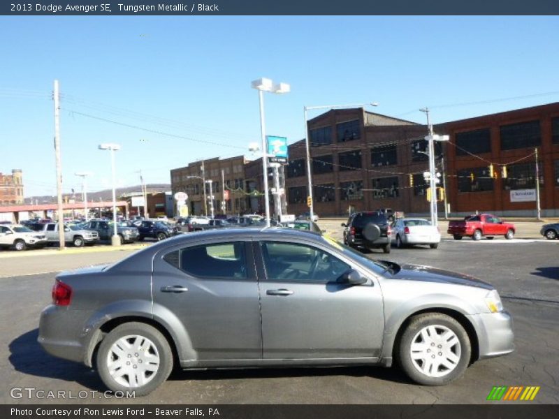 Tungsten Metallic / Black 2013 Dodge Avenger SE