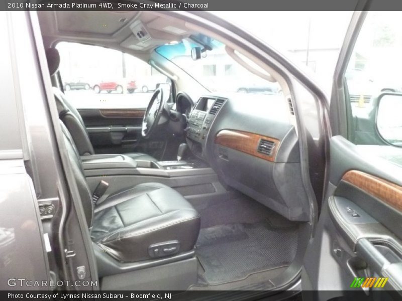 Smoke Gray Metallic / Charcoal 2010 Nissan Armada Platinum 4WD