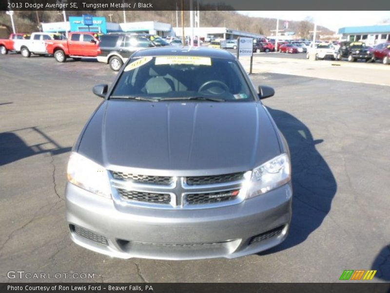 Tungsten Metallic / Black 2013 Dodge Avenger SE