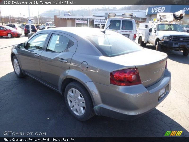 Tungsten Metallic / Black 2013 Dodge Avenger SE