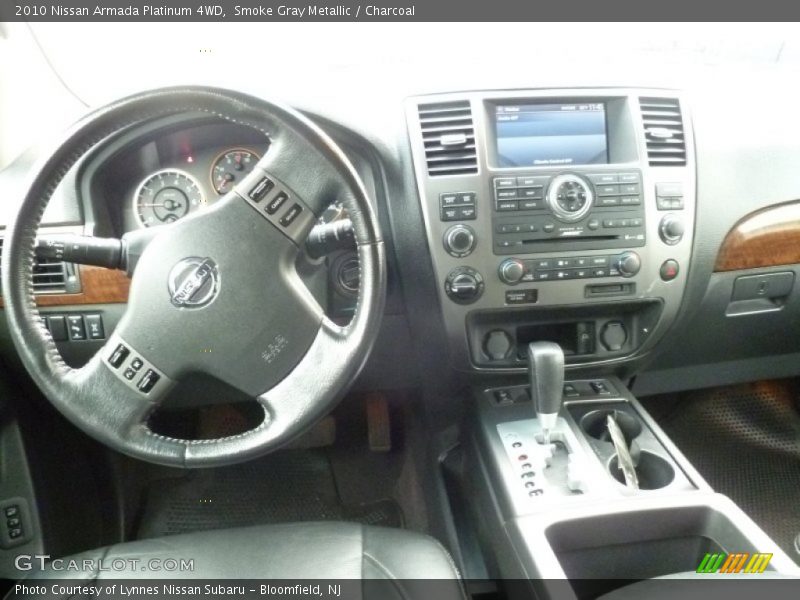 Smoke Gray Metallic / Charcoal 2010 Nissan Armada Platinum 4WD