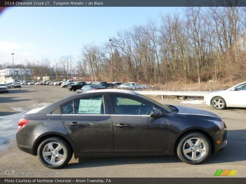 Tungsten Metallic / Jet Black 2014 Chevrolet Cruze LT