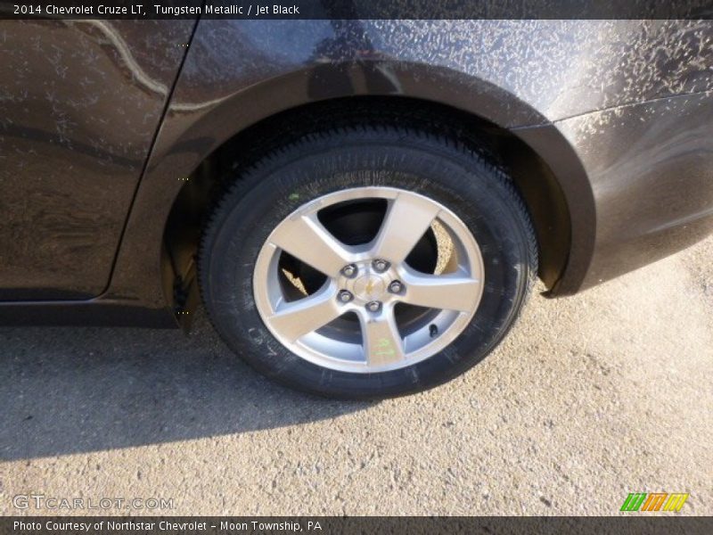 Tungsten Metallic / Jet Black 2014 Chevrolet Cruze LT
