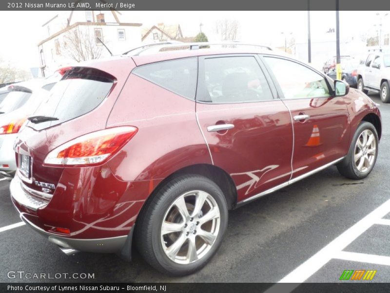 Merlot / Beige 2012 Nissan Murano LE AWD