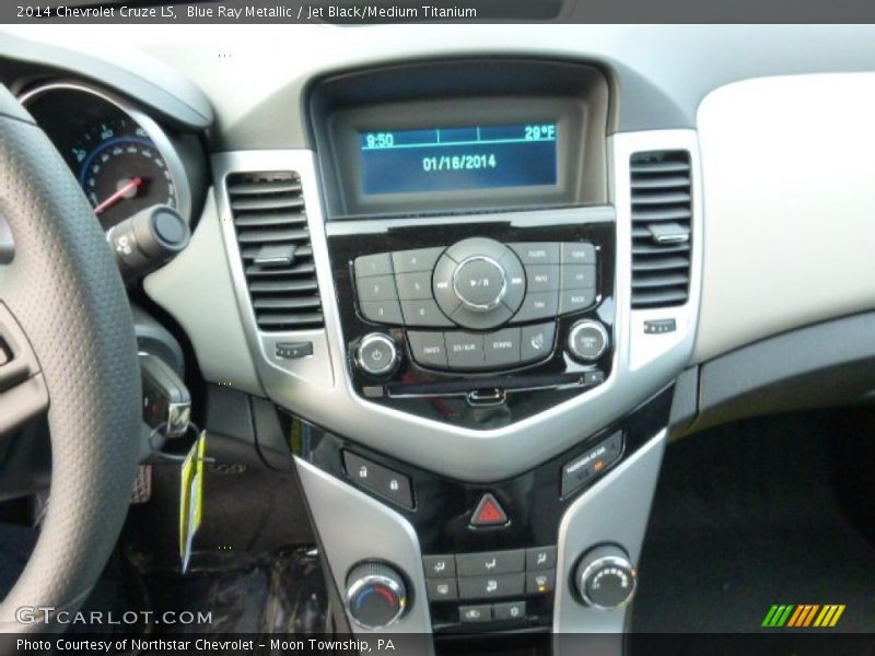 Blue Ray Metallic / Jet Black/Medium Titanium 2014 Chevrolet Cruze LS