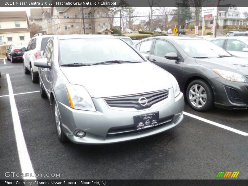 Magnetic Gray Metallic / Charcoal 2011 Nissan Sentra 2.0 SL