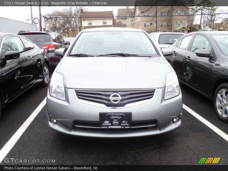 Magnetic Gray Metallic / Charcoal 2011 Nissan Sentra 2.0 SL