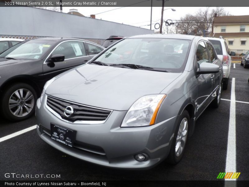Magnetic Gray Metallic / Charcoal 2011 Nissan Sentra 2.0 SL