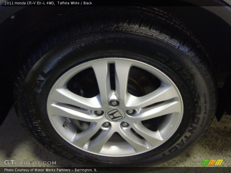 Taffeta White / Black 2011 Honda CR-V EX-L 4WD