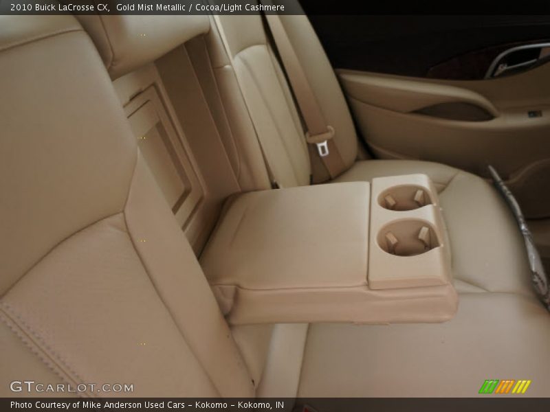 Gold Mist Metallic / Cocoa/Light Cashmere 2010 Buick LaCrosse CX