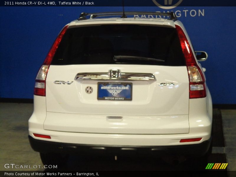 Taffeta White / Black 2011 Honda CR-V EX-L 4WD