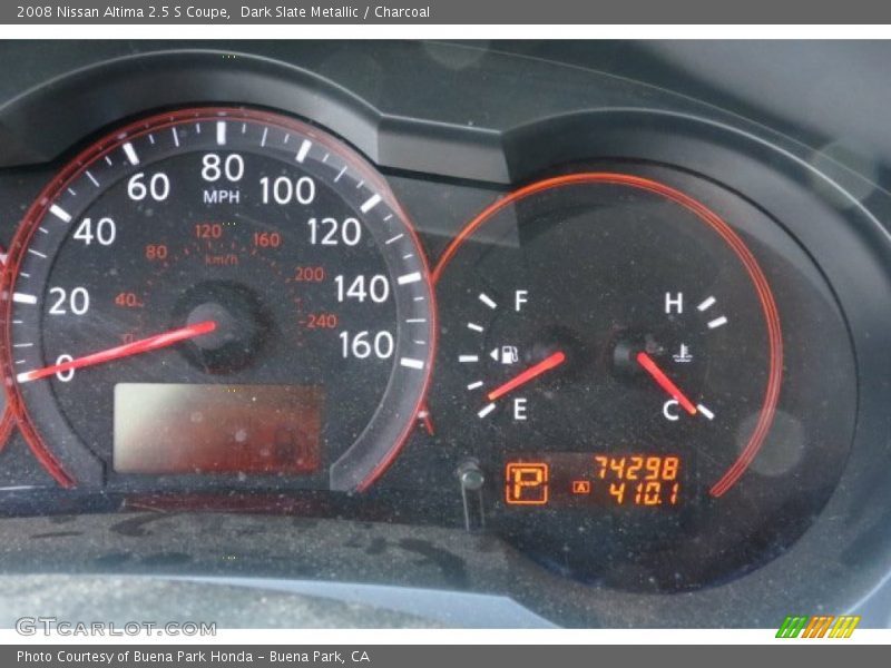 Dark Slate Metallic / Charcoal 2008 Nissan Altima 2.5 S Coupe
