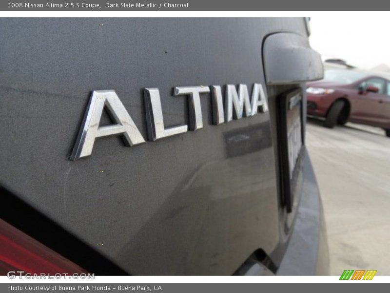 Dark Slate Metallic / Charcoal 2008 Nissan Altima 2.5 S Coupe