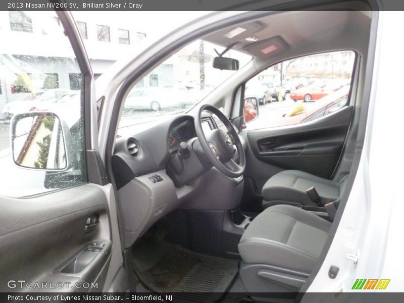 Brilliant Silver / Gray 2013 Nissan NV200 SV