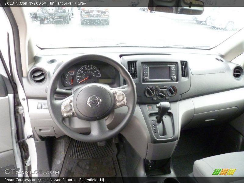 Brilliant Silver / Gray 2013 Nissan NV200 SV