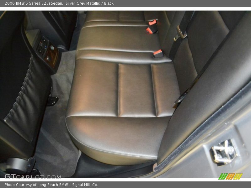 Silver Grey Metallic / Black 2006 BMW 5 Series 525i Sedan