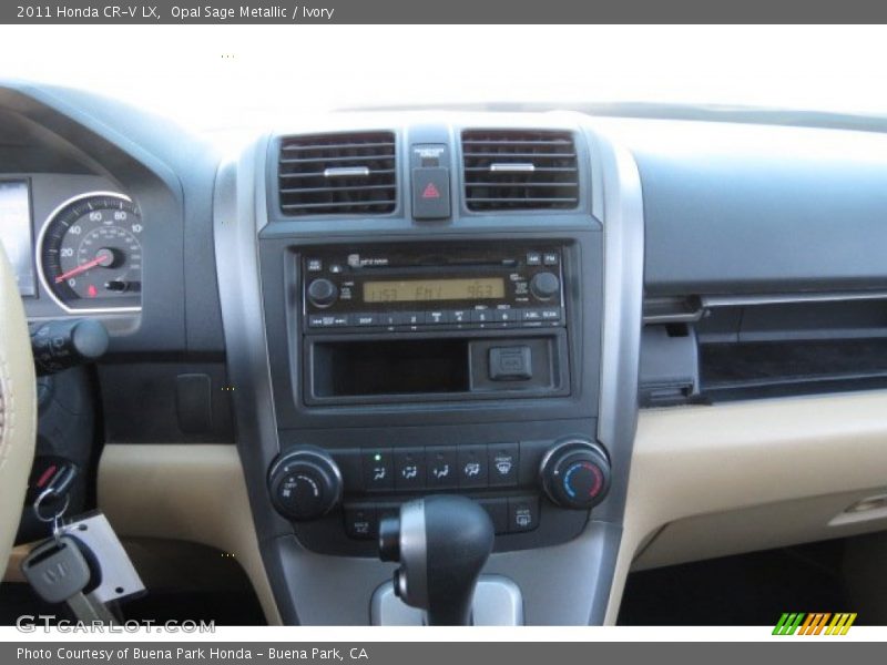 Opal Sage Metallic / Ivory 2011 Honda CR-V LX