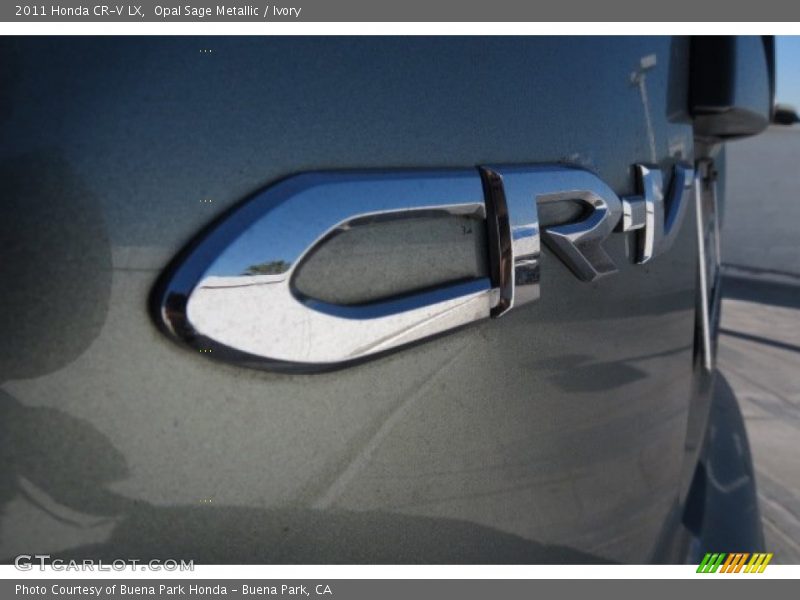 Opal Sage Metallic / Ivory 2011 Honda CR-V LX