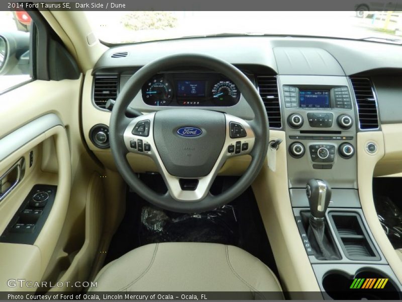 Dashboard of 2014 Taurus SE