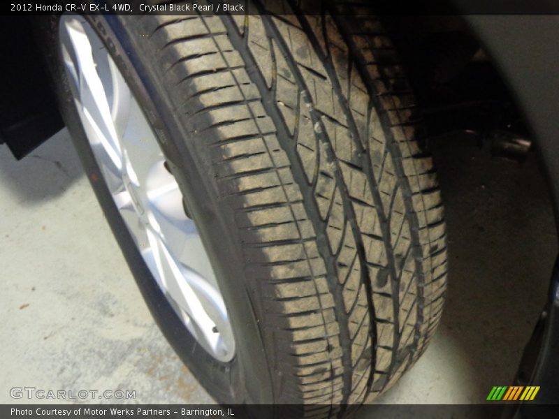 Crystal Black Pearl / Black 2012 Honda CR-V EX-L 4WD
