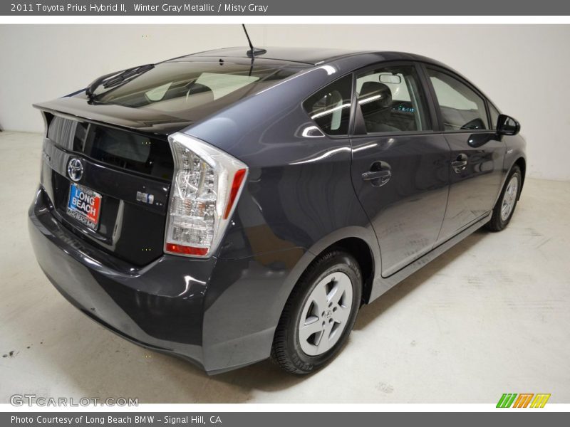 Winter Gray Metallic / Misty Gray 2011 Toyota Prius Hybrid II