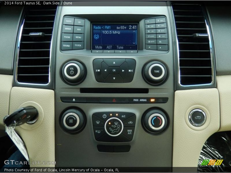 Controls of 2014 Taurus SE