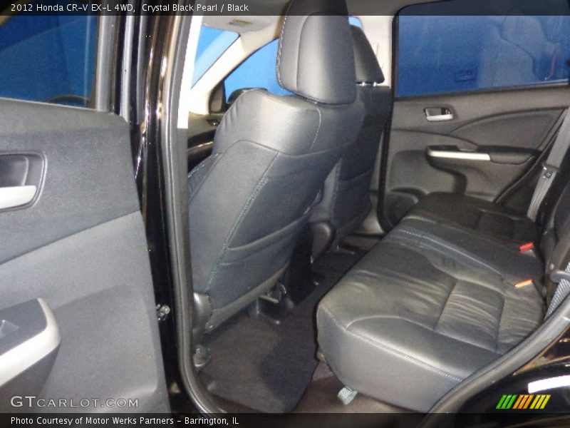 Crystal Black Pearl / Black 2012 Honda CR-V EX-L 4WD