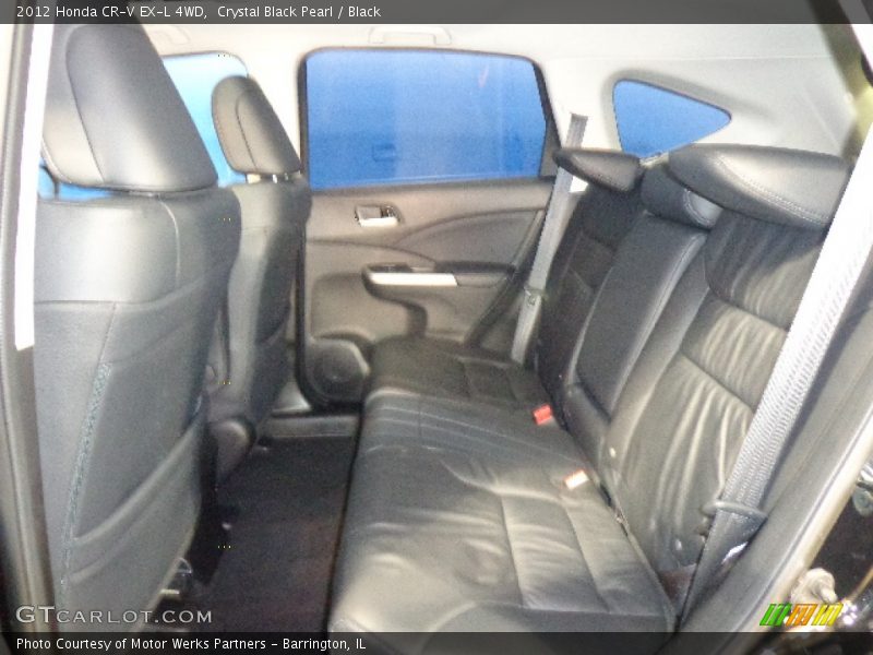 Crystal Black Pearl / Black 2012 Honda CR-V EX-L 4WD