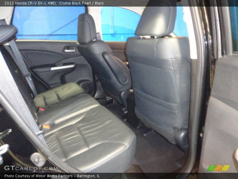 Crystal Black Pearl / Black 2012 Honda CR-V EX-L 4WD