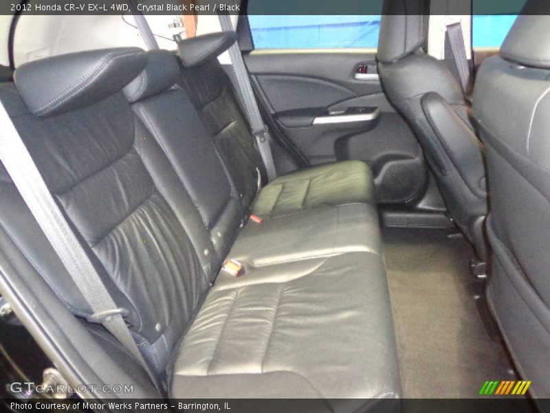 Crystal Black Pearl / Black 2012 Honda CR-V EX-L 4WD