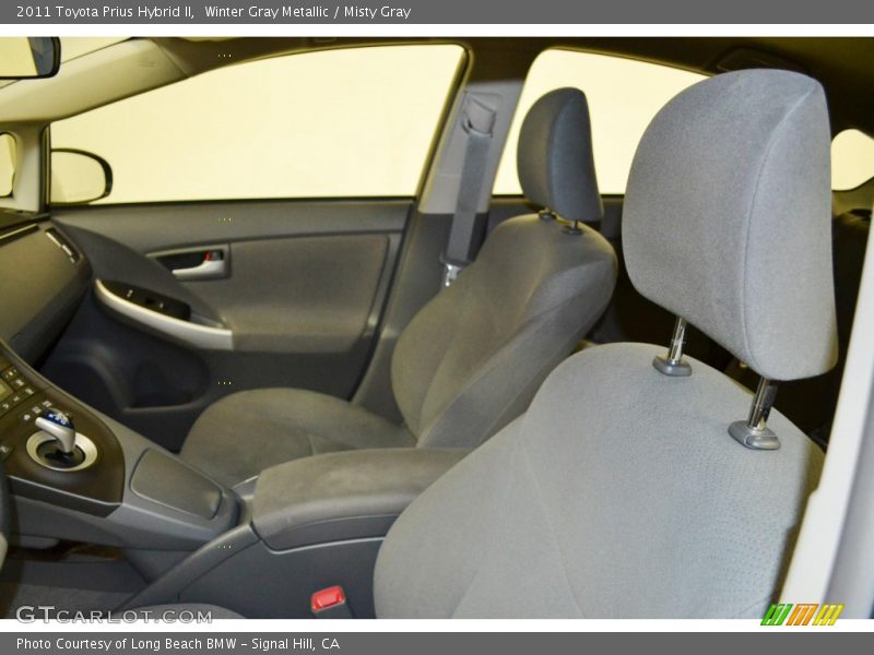 Winter Gray Metallic / Misty Gray 2011 Toyota Prius Hybrid II