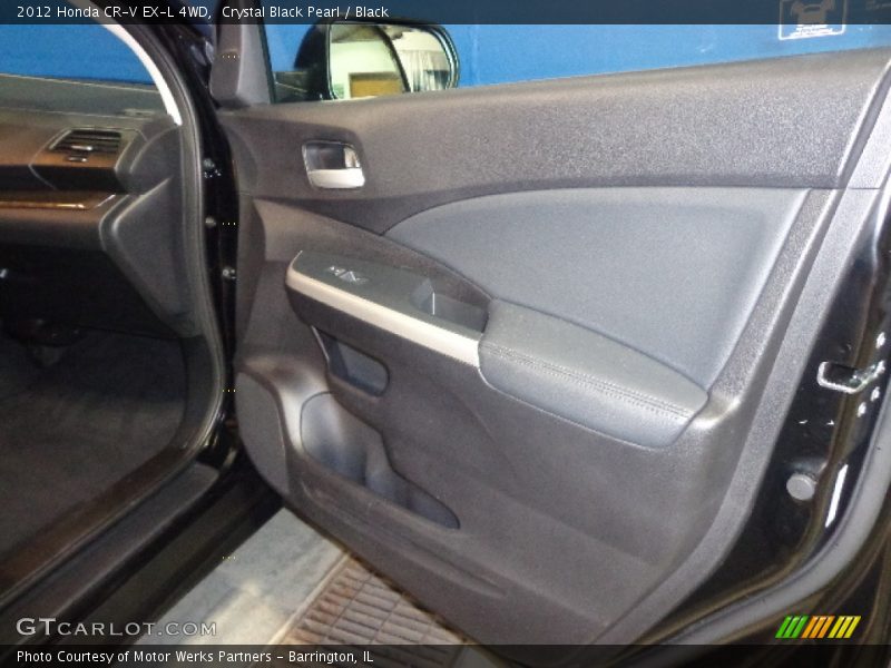Crystal Black Pearl / Black 2012 Honda CR-V EX-L 4WD