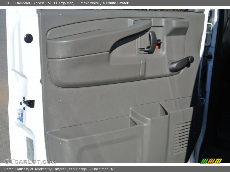 Summit White / Medium Pewter 2012 Chevrolet Express 1500 Cargo Van